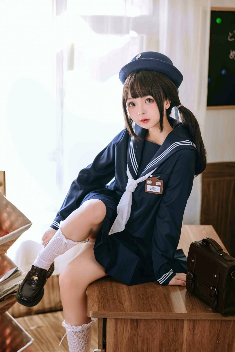 椎名莜(日奈娇)_JK系列·补习班cos [135P-2.23GB] | 日奈娇cos JK系列