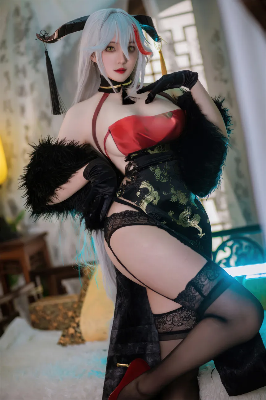 Natsuko夏夏子 – 埃吉尔 金龙腾祥云 -Cos作品及个人资料介绍