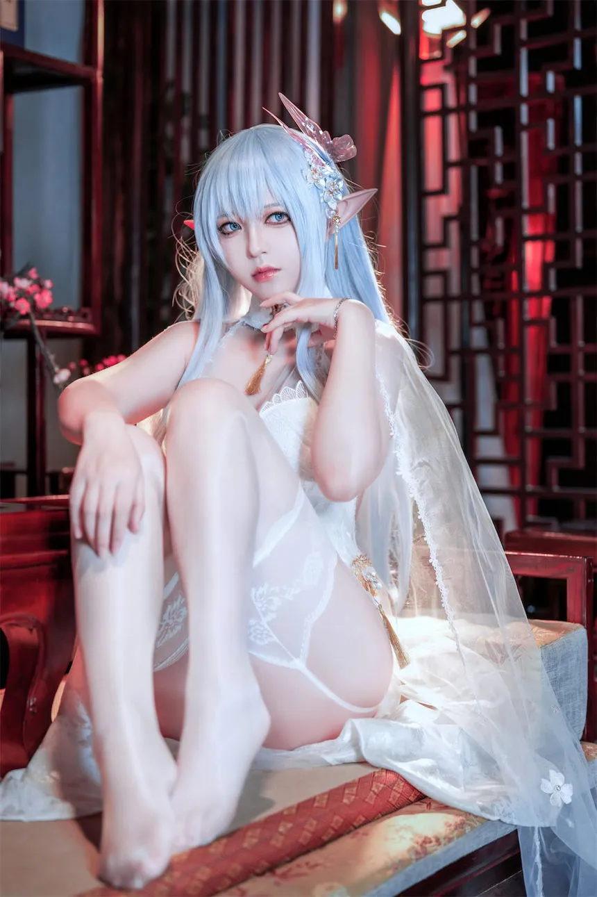 半半子 BANBANKO – 阿尔比恩旗袍  -Cos作品及个人资料介绍