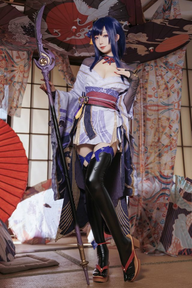 封疆疆v雷电将军COS:演绎雷电将军的魅力与雷霆之美