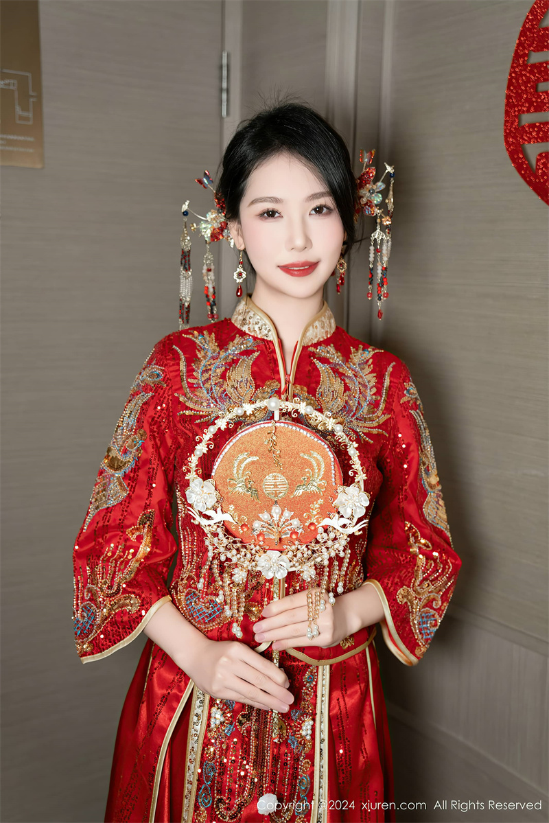 利世insane《新娘图》摄影欣赏：惊艳中国风婚纱大片