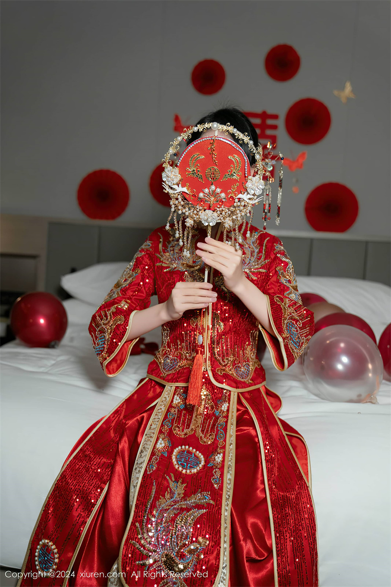 利世insane《新娘图》摄影欣赏：惊艳中国风婚纱大片