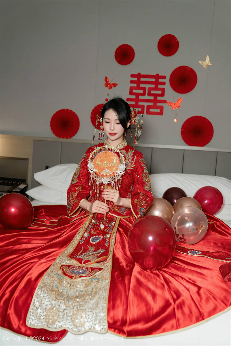 利世insane《新娘图》摄影欣赏：惊艳中国风婚纱大片