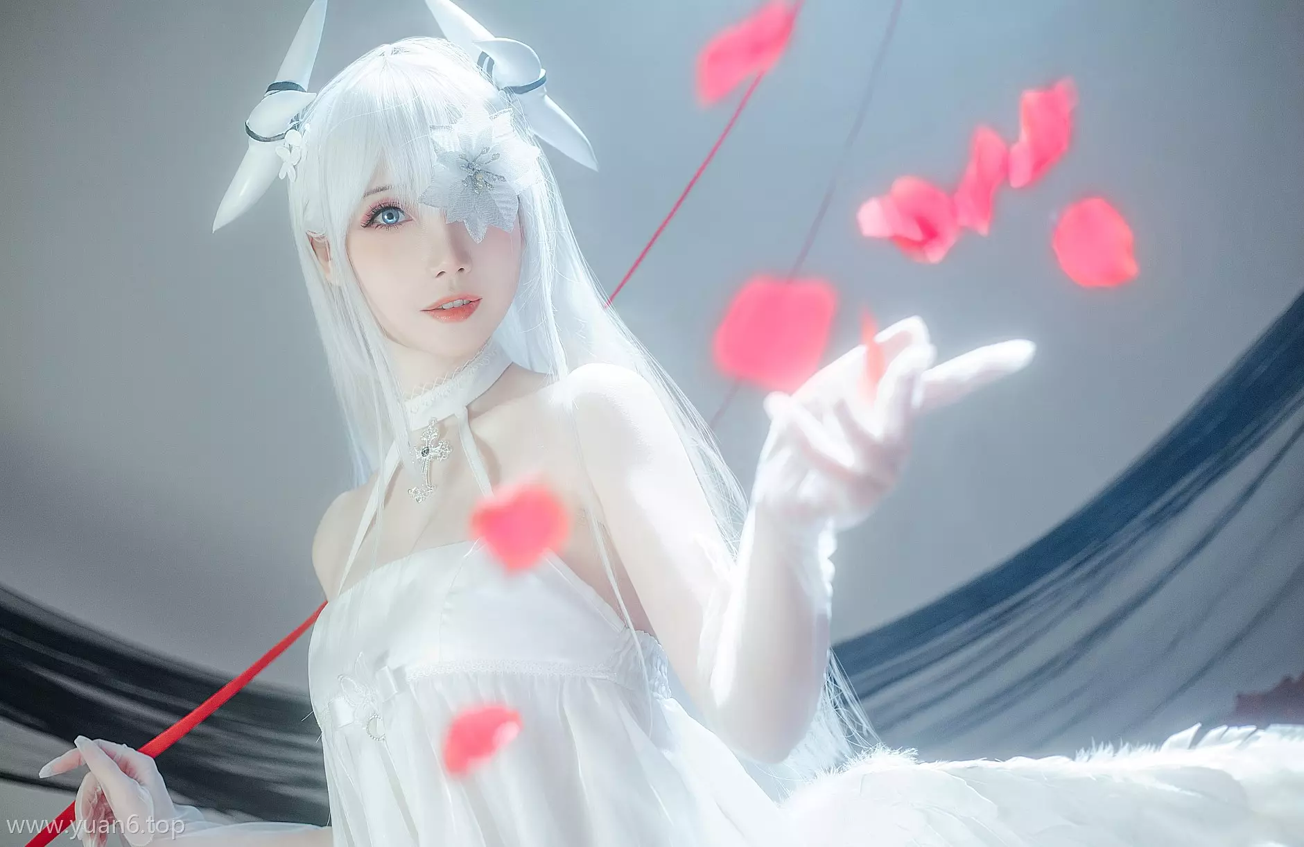 美图欣赏丨Coser_Tomoyo酱&#038;焖焖碳-碧蓝航线-埃姆登双黑白夜之主[29P-328.1M]