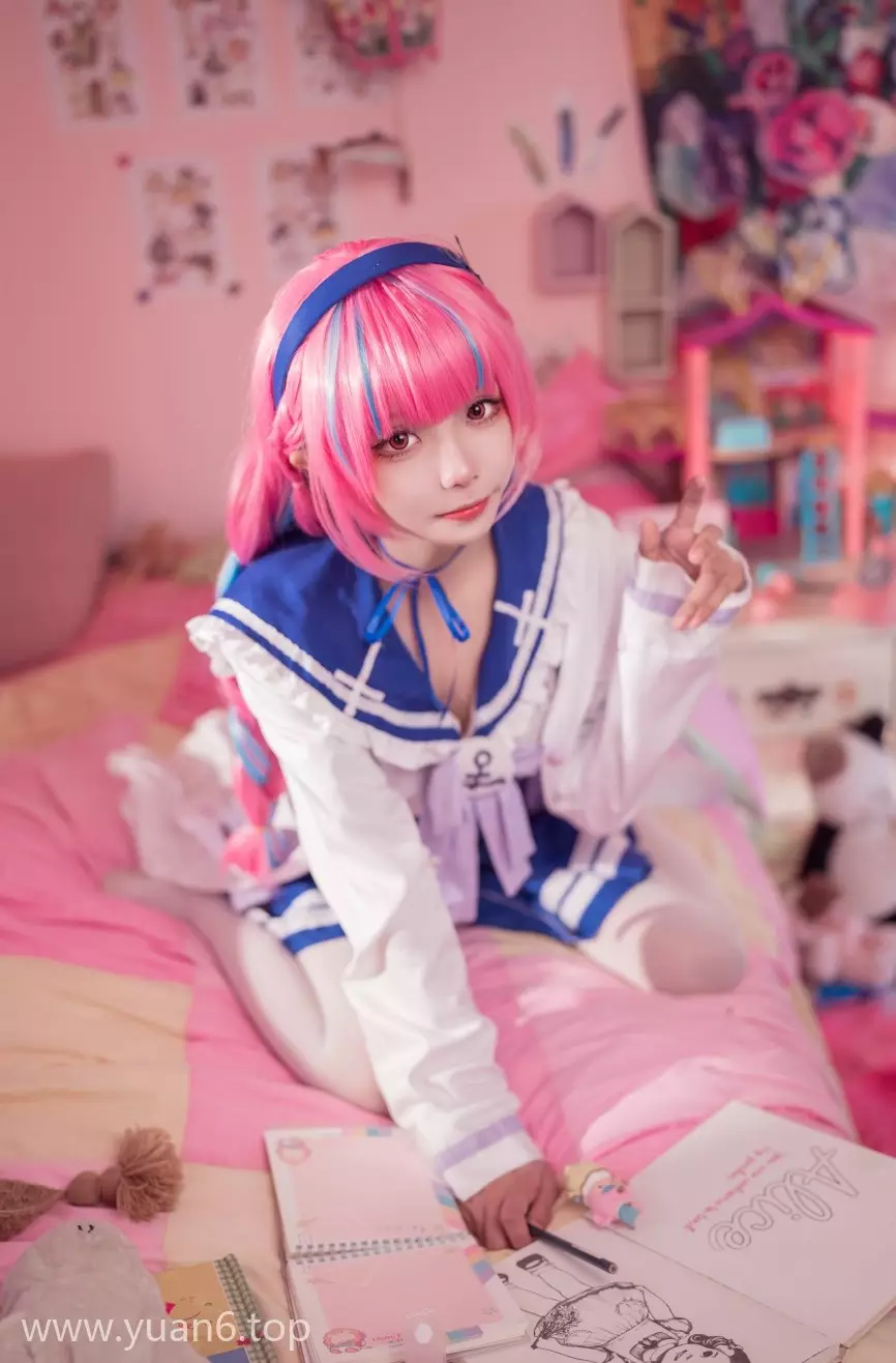 美图欣赏丨Coser艾西Aiwest-湊阿库娅[55P-274.4M]