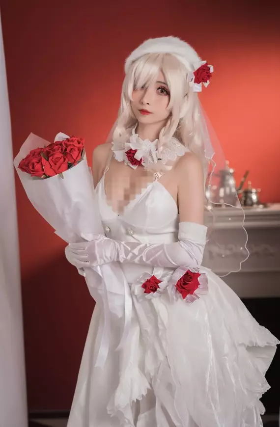 美图欣赏丨Coser_rioko凉凉子-G36c花嫁[25P-245MB]