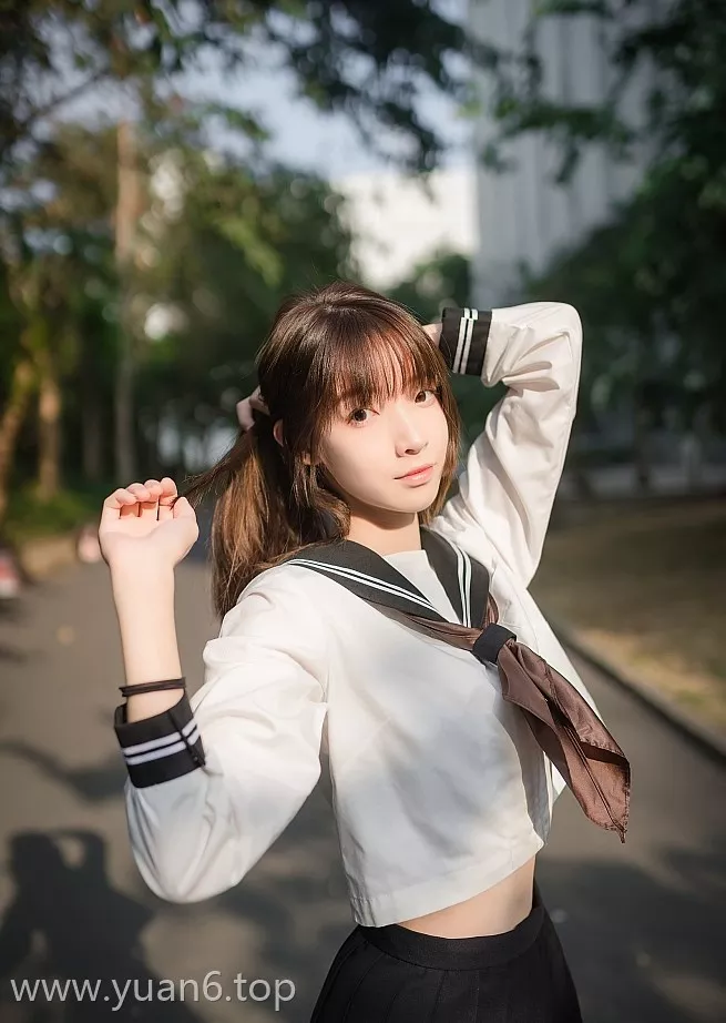 祖木子是谁? cos黄昏里的JK太美啦