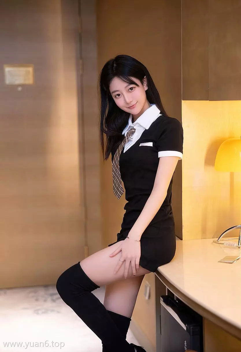 语画界xiuren谢小蒽(幼幼)的NO.6210黑色连衣服