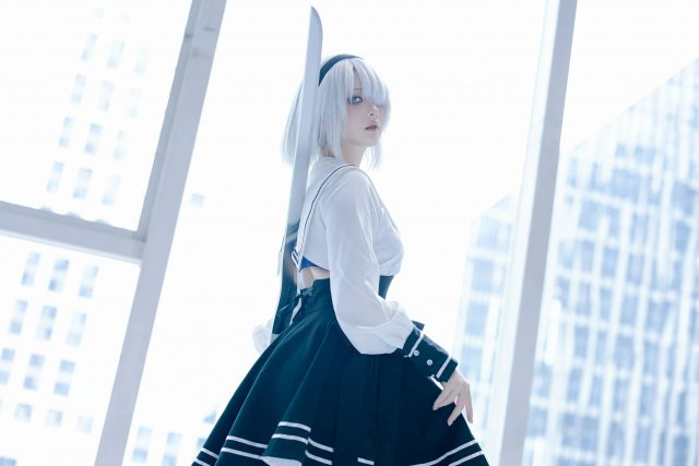 屿鱼Yukako尼尔机械纪元COS：演绎冷酷与柔美并存的2B