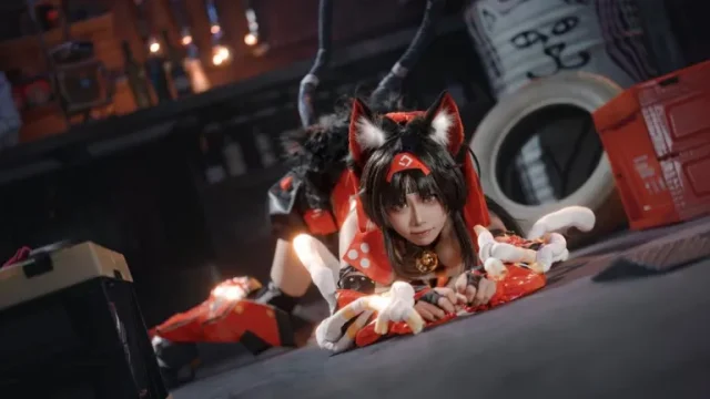 猫九酱Sakura绝区零COS：完美再现猫宫又奈的可爱与性感