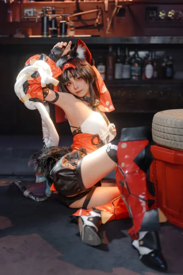 猫九酱Sakura绝区零COS：完美再现猫宫又奈的可爱与性感