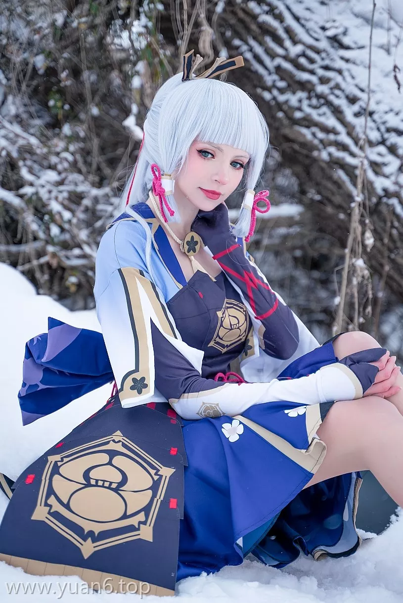 美图欣赏丨Coser_Peach milky全部图片集之Ayaka genshin impact[47P-386MB]
