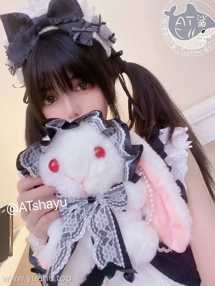 美图欣赏丨Coser_AT鲨全部图片集之女仆[55P1V-29MB]
