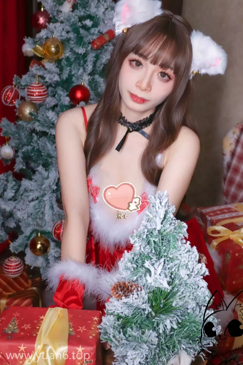 美图欣赏丨Coser韶陌陌全部图片集之圣诞陌陌[34P-317.7M]