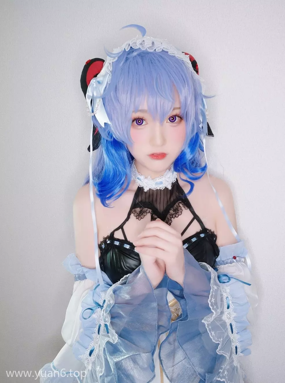 美图欣赏丨Coser_Yuki亭子全部图片集之甘雨メイド分享