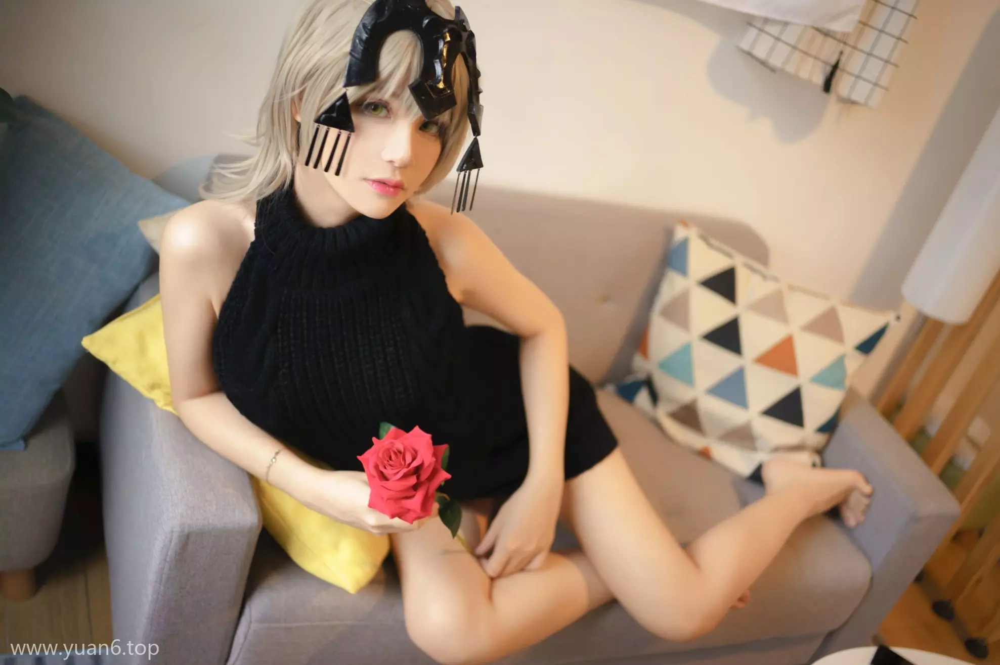 美图欣赏丨Coser前羽_rr个人资料及Fate one摄影作品赏析