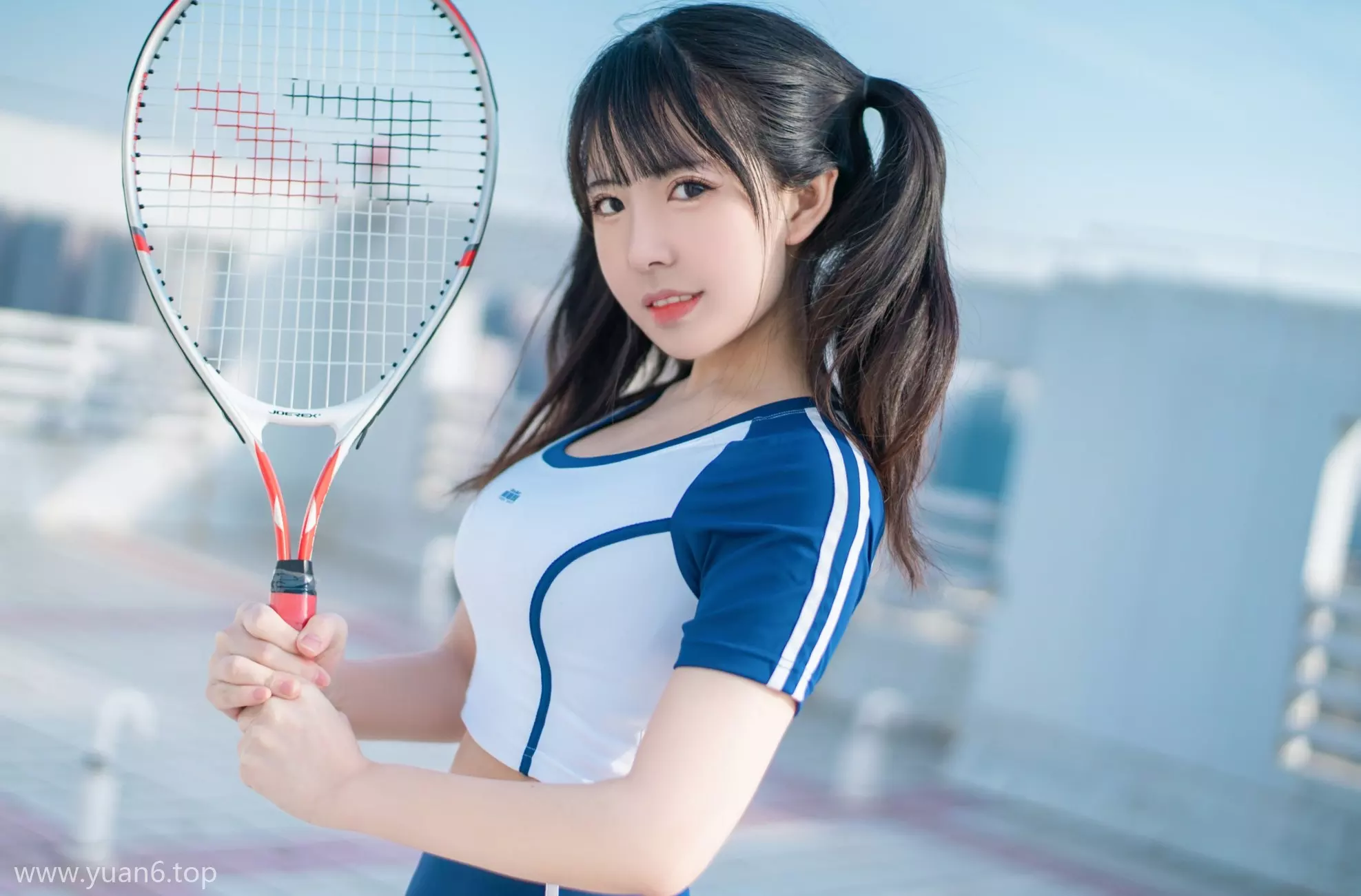 美图欣赏丨Coser虎森森-cos体操服[35P-113.2M]