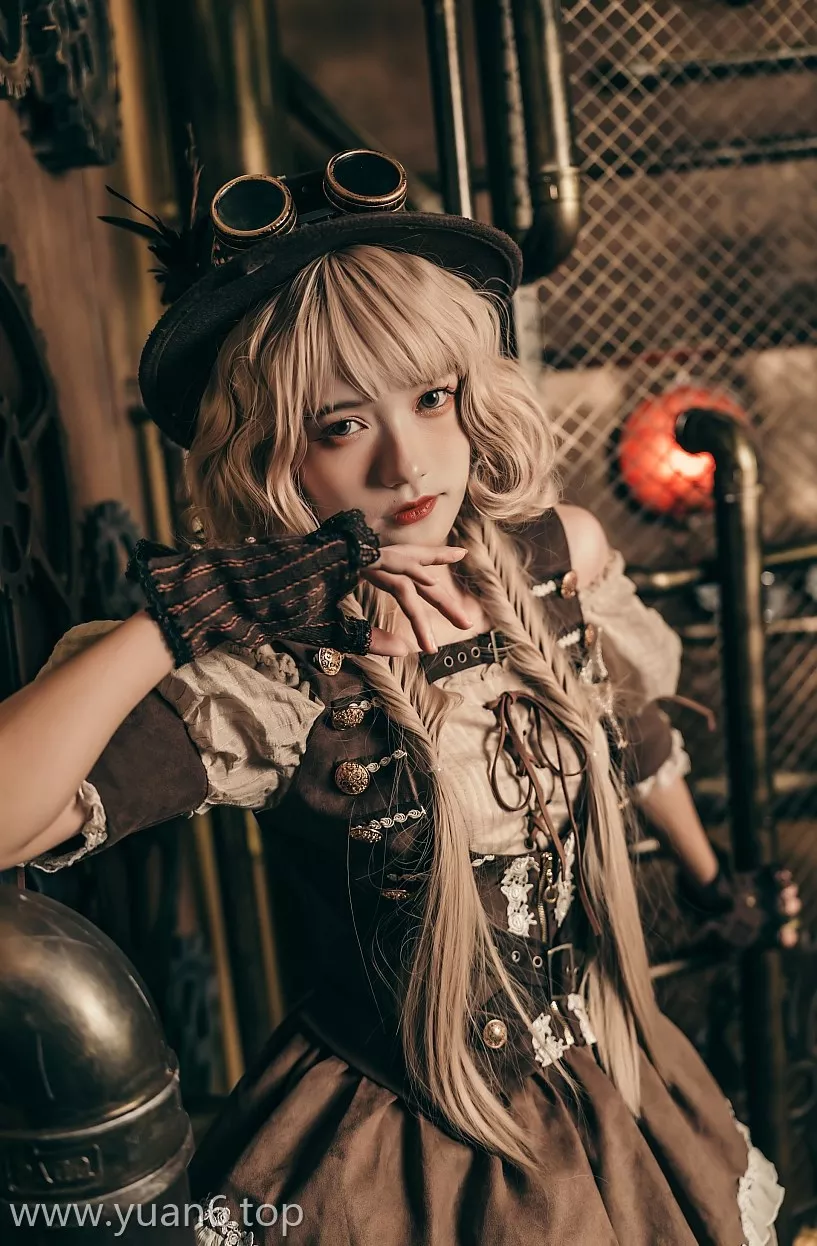 美图欣赏丨Coser_兔子Zzz不吃胡萝卜-蒸汽少女[29P-149MB]