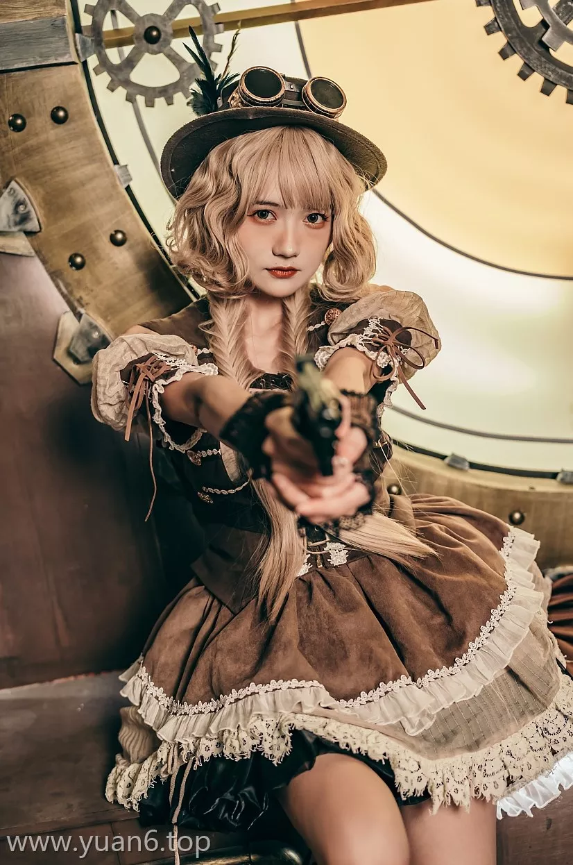 美图欣赏丨Coser_兔子Zzz不吃胡萝卜-蒸汽少女[29P-149MB]