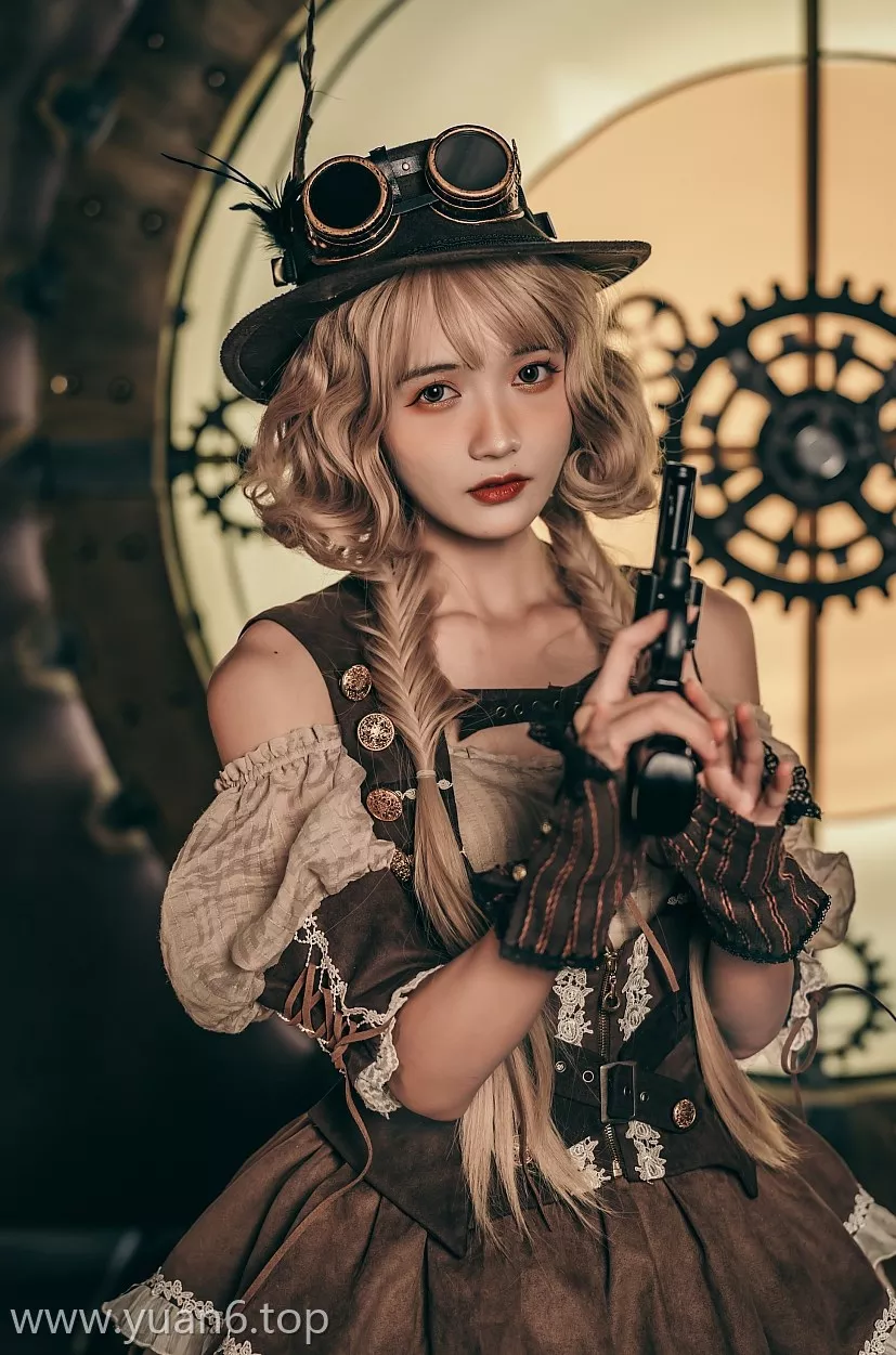 美图欣赏丨Coser_兔子Zzz不吃胡萝卜-蒸汽少女[29P-149MB]