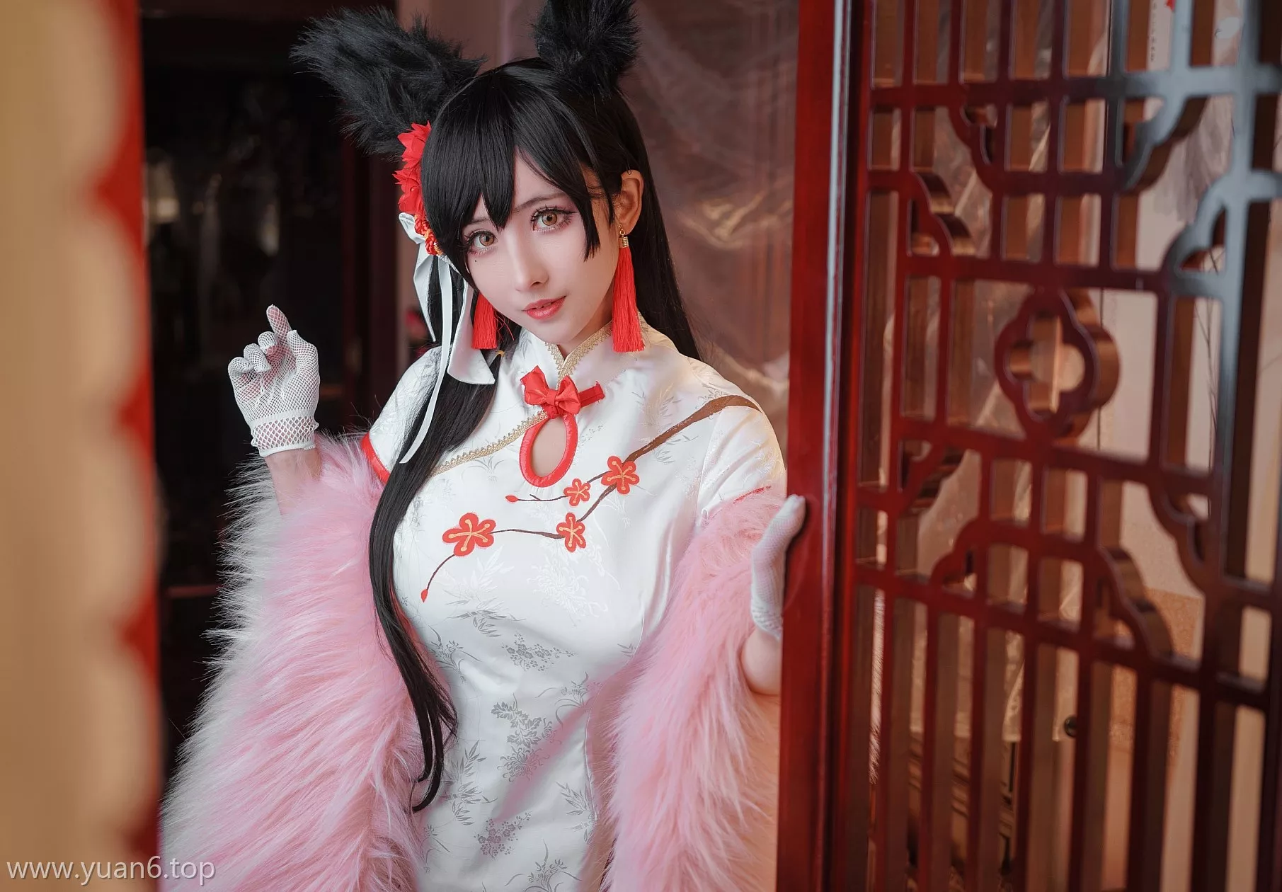 美图欣赏丨Coser_rioko凉凉子-爱宕旗袍[20P-266MB]