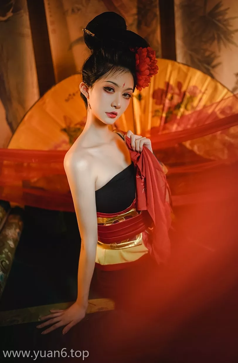 美图欣赏丨Coser沧霁桔梗-一千零一个江湖[15P-95MB]