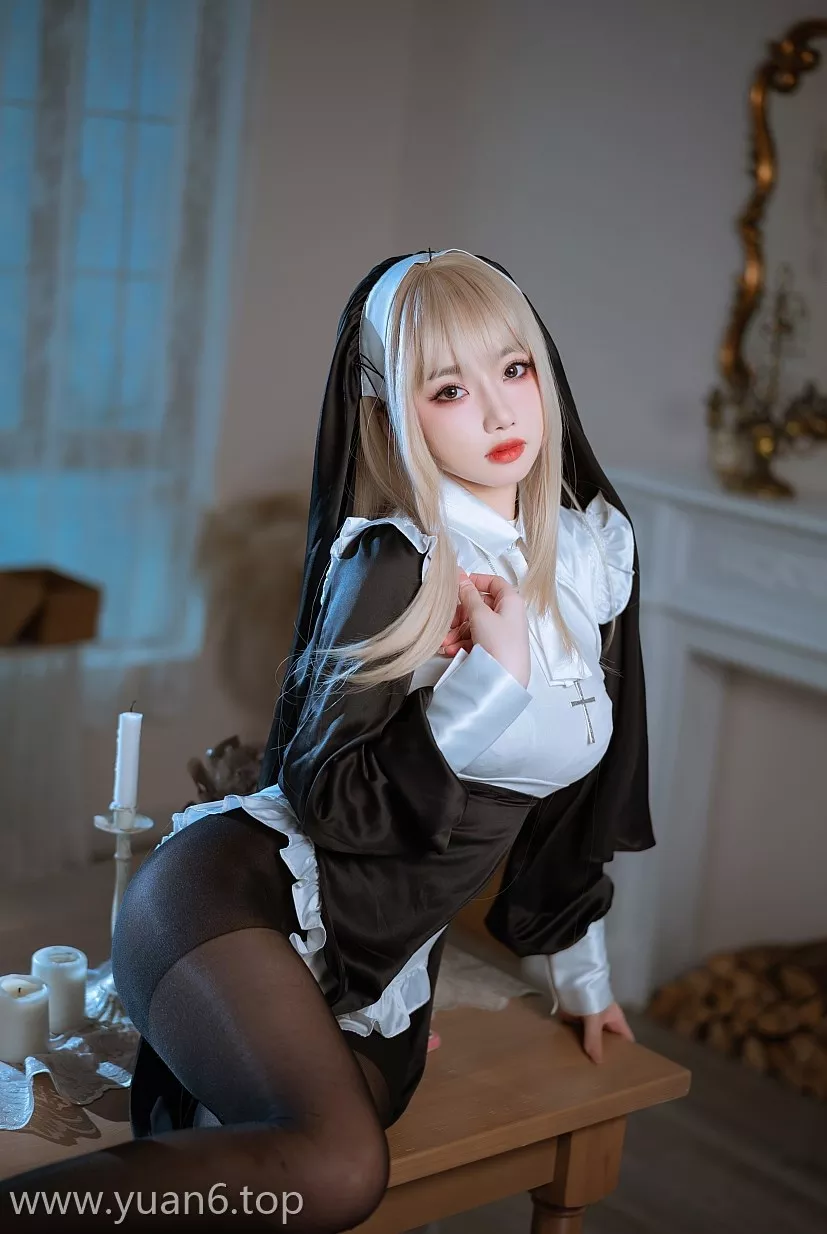 美图欣赏丨Coser鬼畜瑶在不在w-修女[47P-99MB]