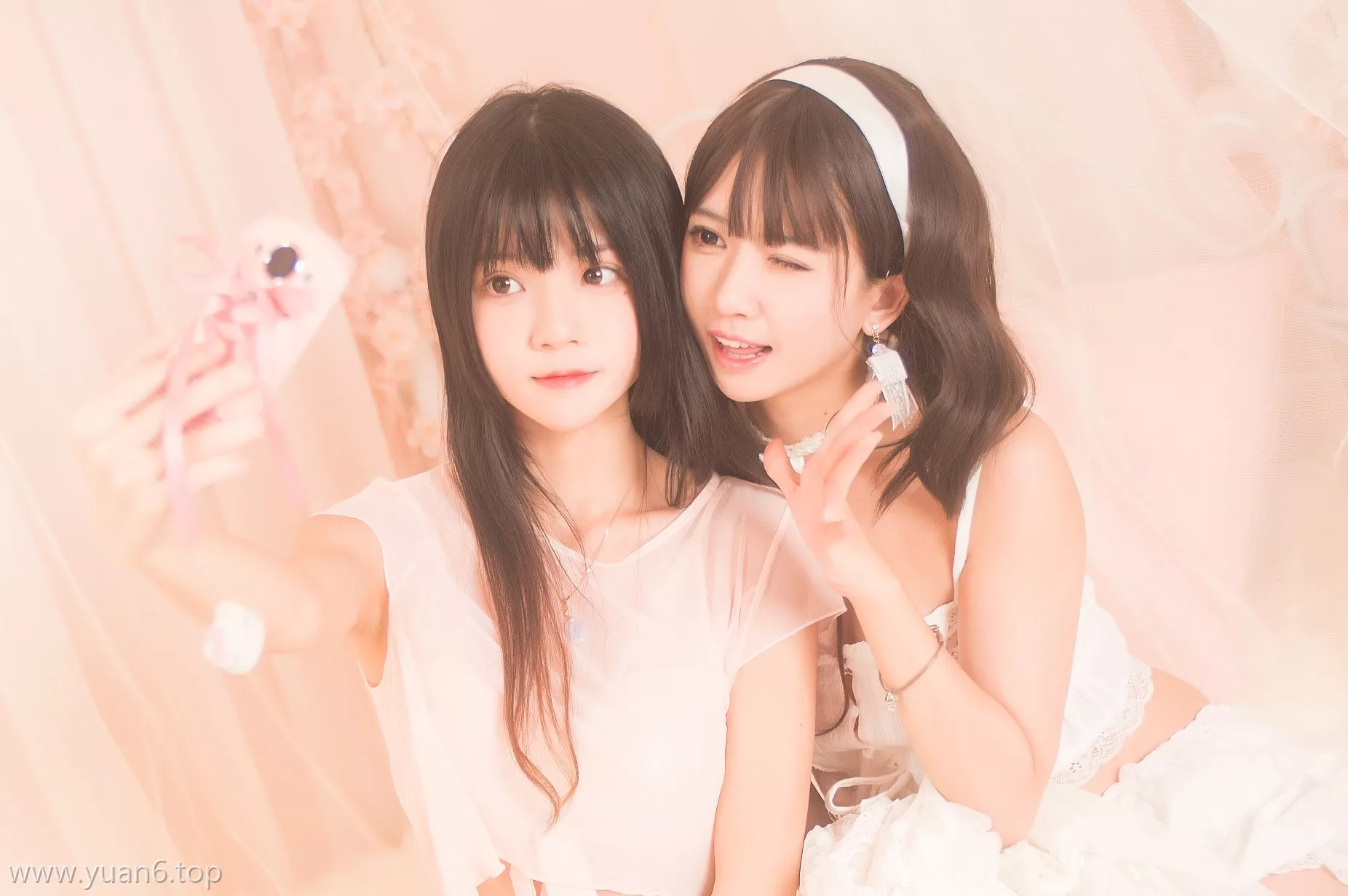 美图欣赏丨Coser鳗鱼霏儿&#038;桜桃喵-百合[20P-253MB]