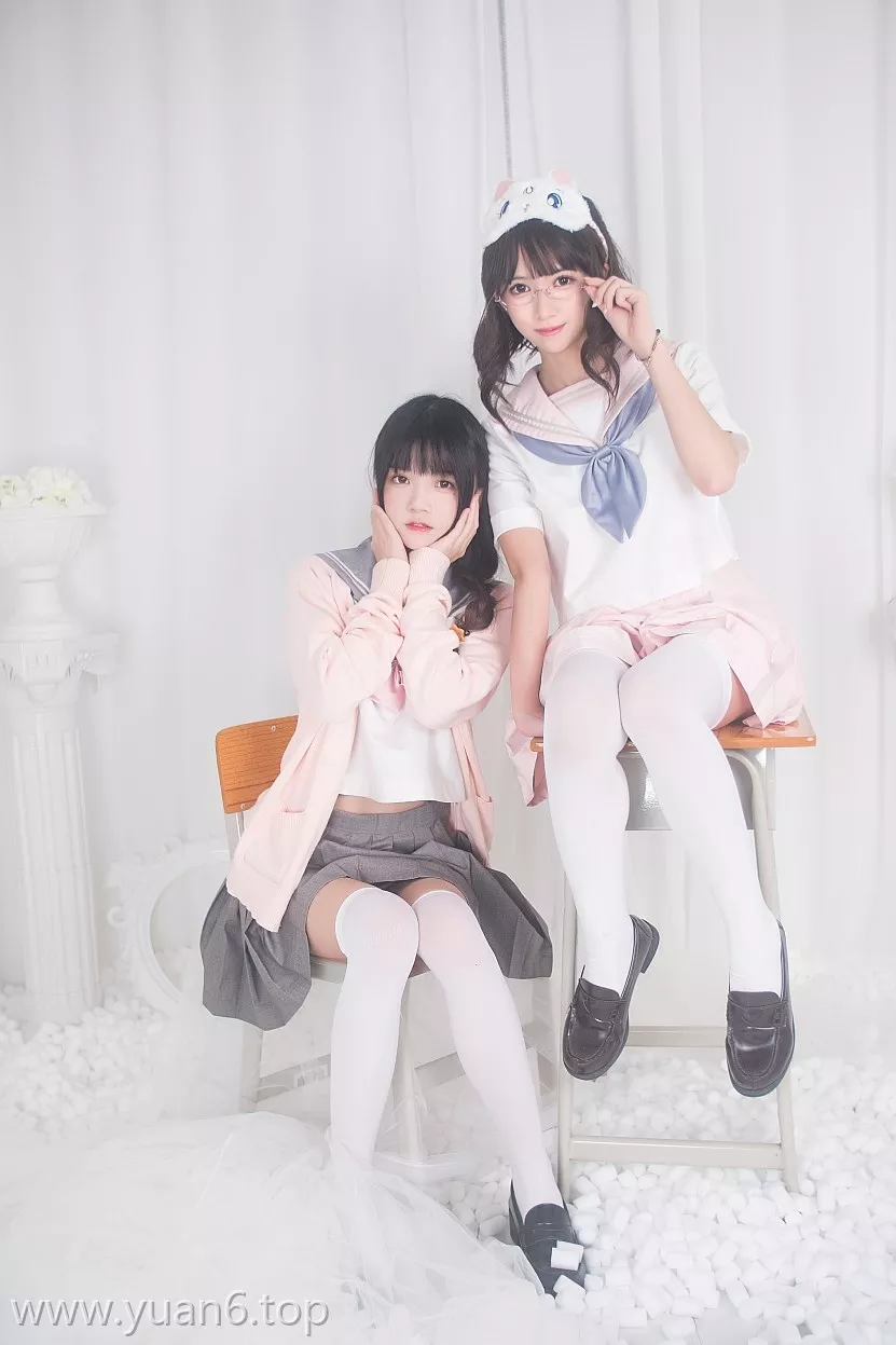 美图欣赏丨Coser鳗鱼霏儿&#038;桜桃喵-百合[20P-253MB]