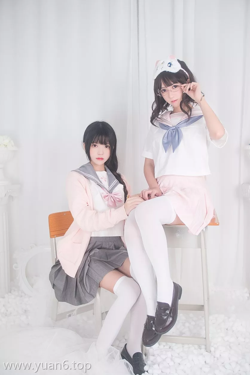 美图欣赏丨Coser鳗鱼霏儿&#038;桜桃喵-百合[20P-253MB]