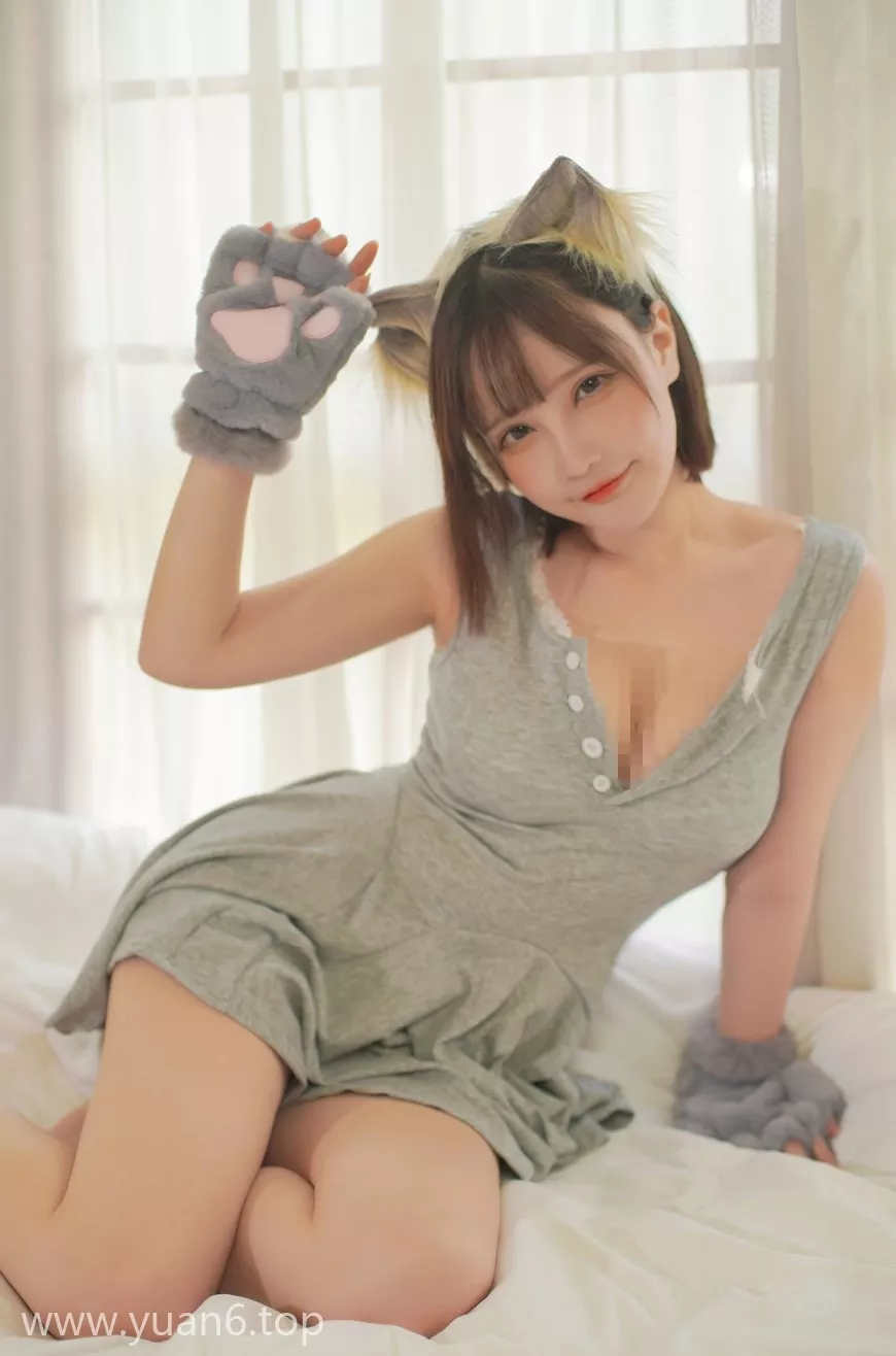 美图欣赏丨Coser千夜未来(Senya Miku)-猫[14P-23MB]