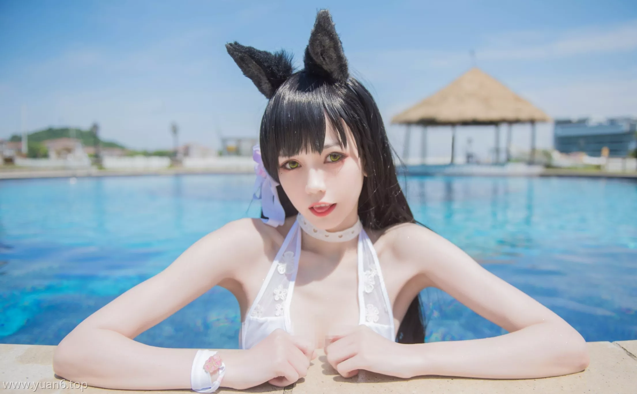 美图欣赏丨Coser你的负卿-爱党泳装[18P-134MB]
