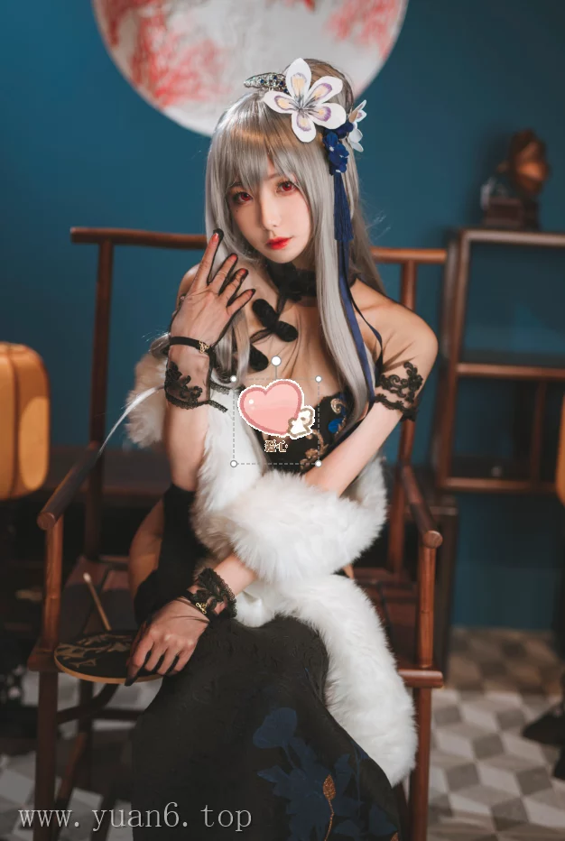 美图欣赏丨Coser_封疆疆v-路易九世旗袍[35P-420MB]