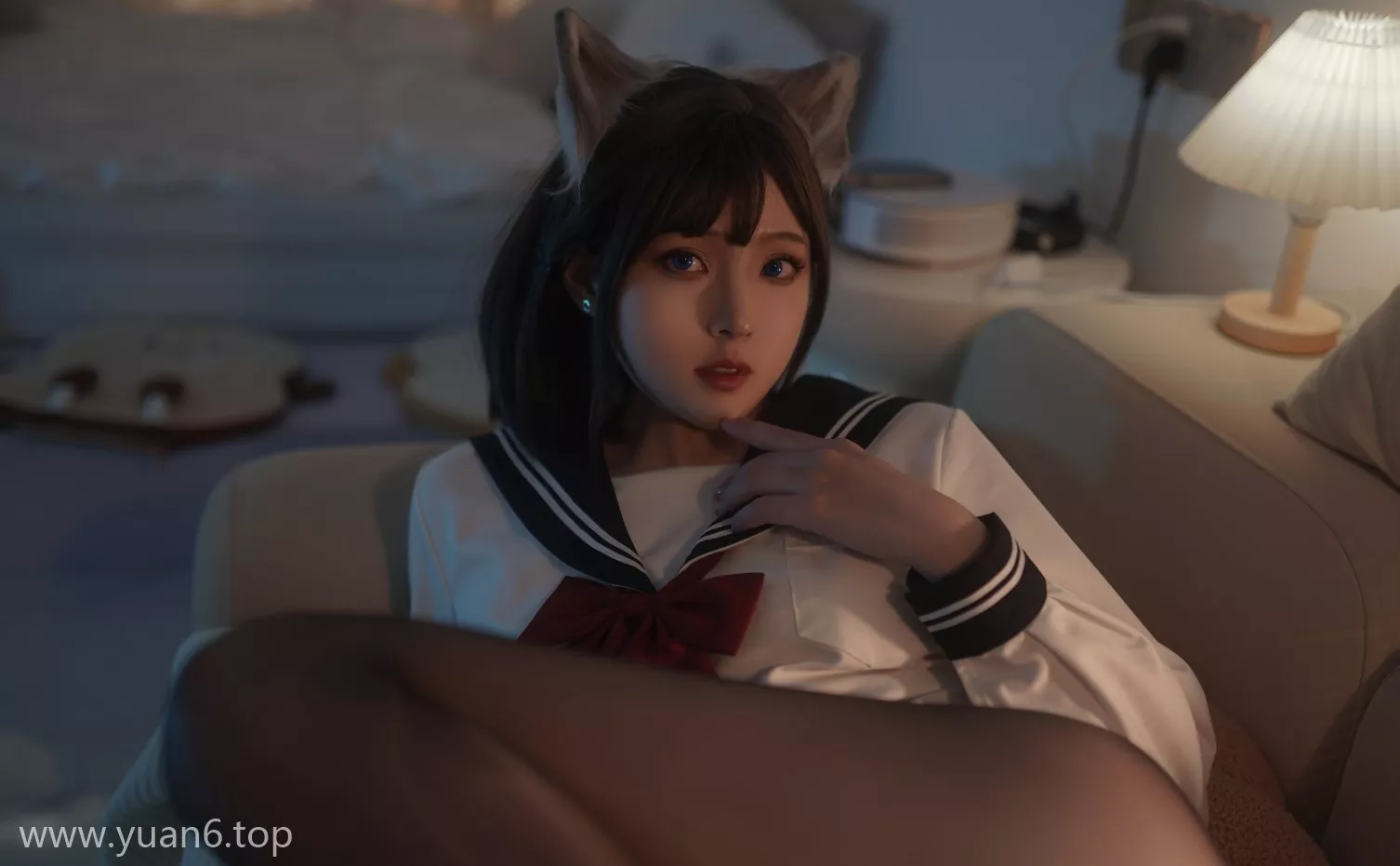美图欣赏丨Coser_Natsuko夏夏子高清图片集大尾巴猫欣赏