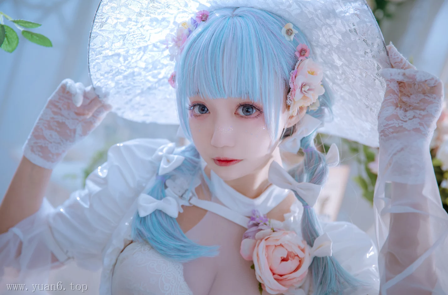 美图欣赏丨Coser_小野寺地瓜全部图片之cos纯白魔女