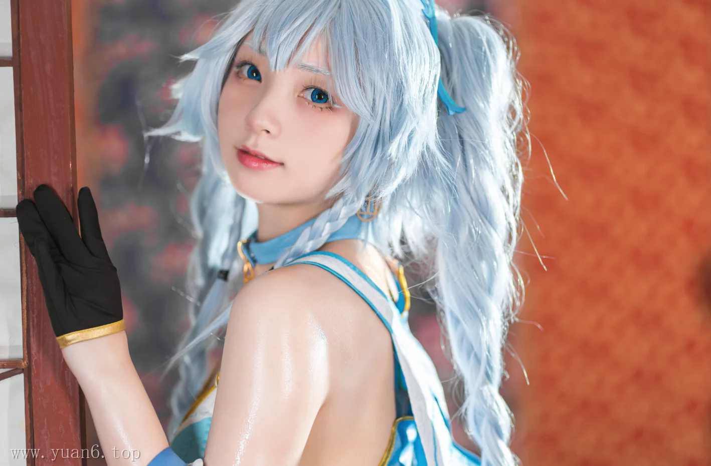 美图欣赏丨Coser花铃全部作品集:PA15-翠雀媚赏析