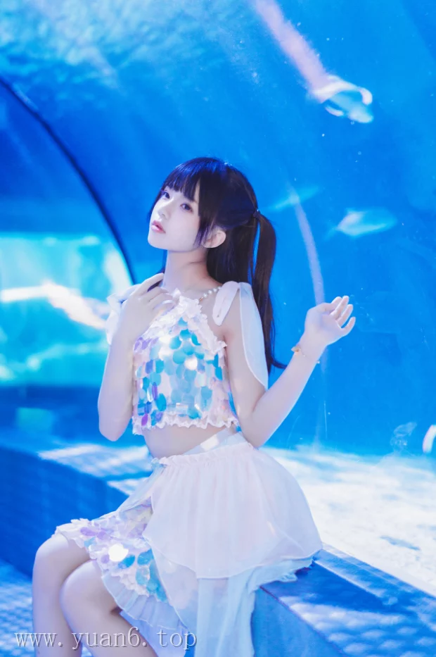 美图欣赏丨Coser桜桃喵:NO.212-水族馆[15P-226.1M]