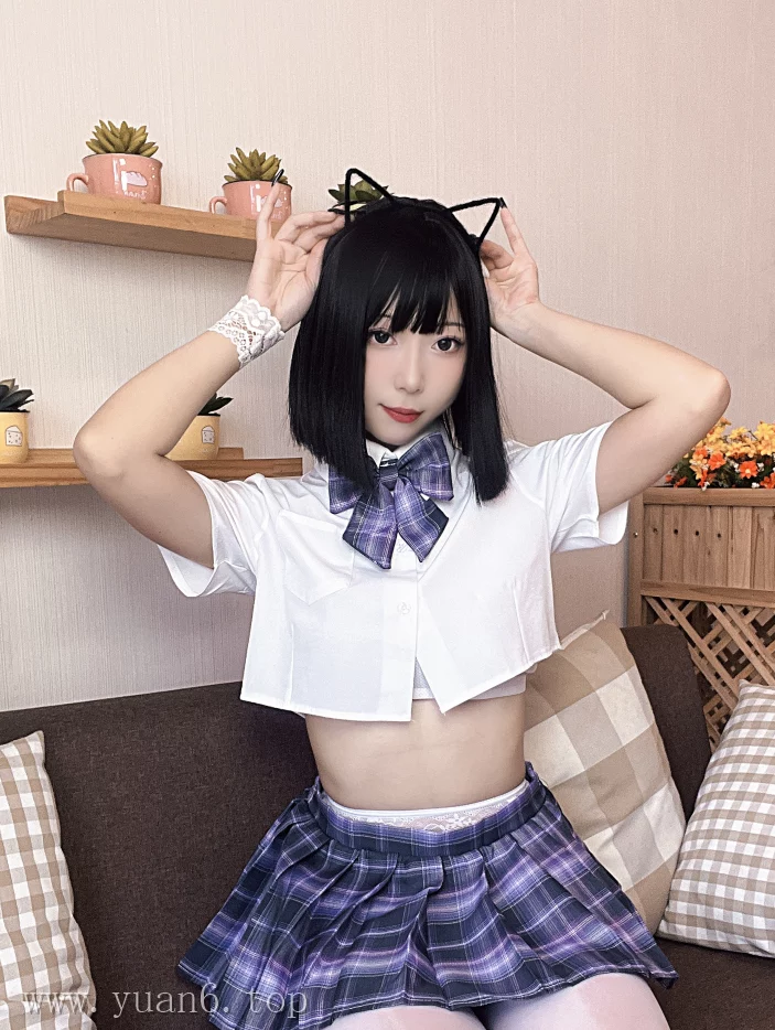 美图欣赏丨Coser_Money冷冷:NO.045-JK喵酱[74P-303.4M]