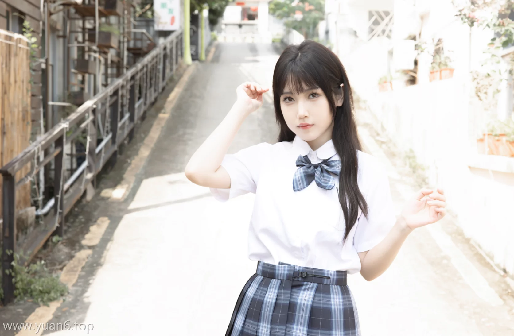 美图欣赏丨Coser不呆猫:NO.63-泳衣jk学妹[59P-1V-1.3G]
