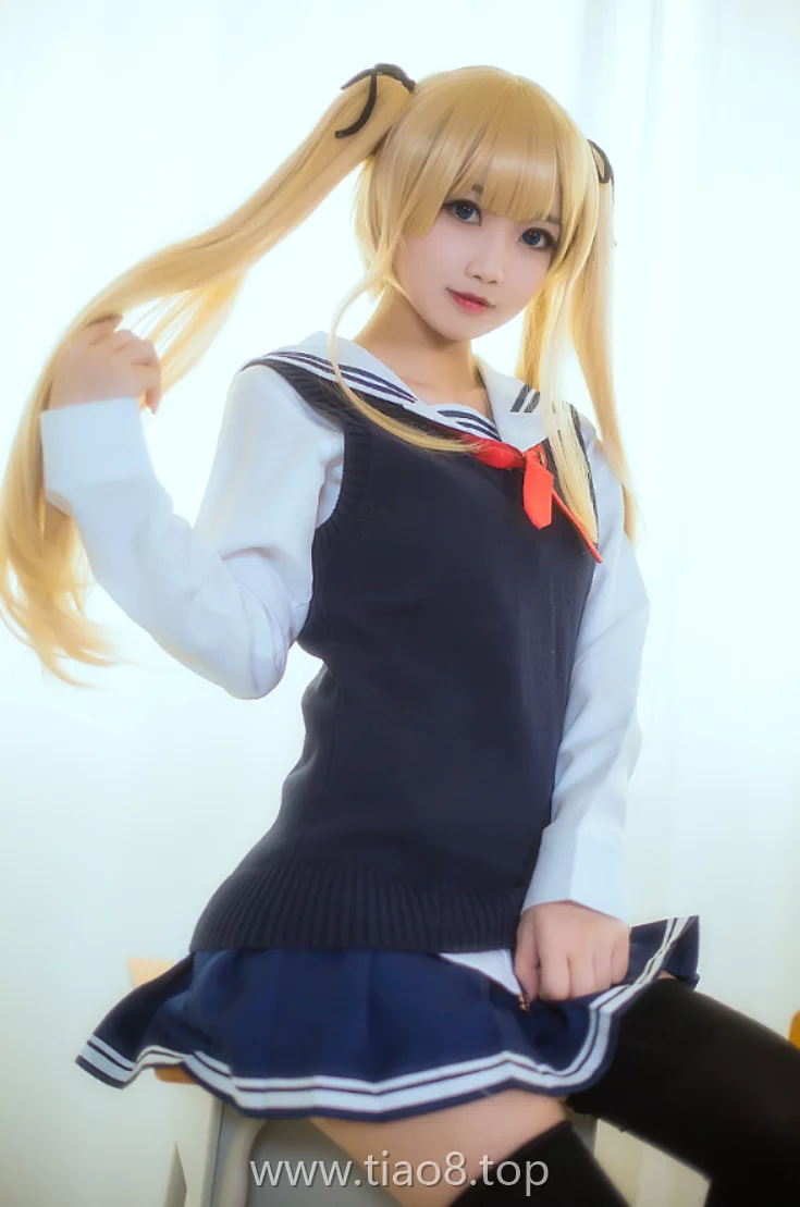 美图欣赏丨Coser鬼畜瑶在不在w:NO.52-校服[15P-168M]