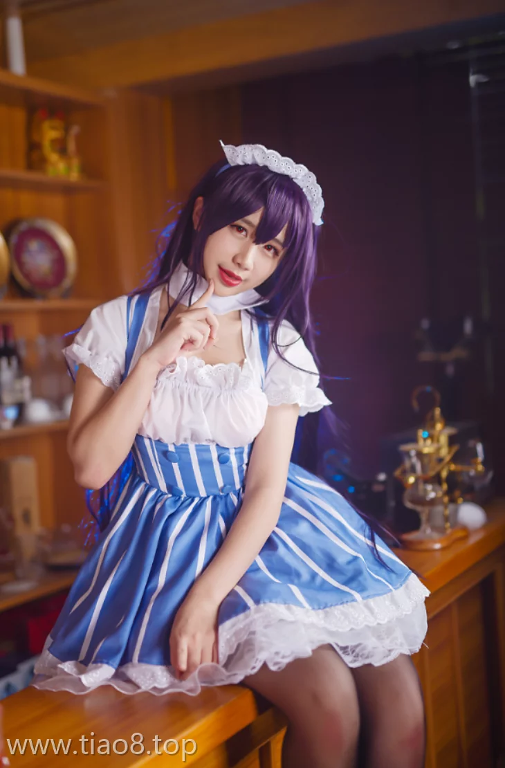 美图欣赏丨Coser九曲Jean:NO.12-女仆学姐 [34P-122MB]