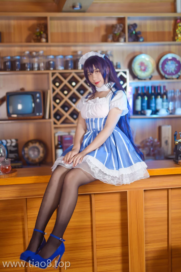 美图欣赏丨Coser九曲Jean:NO.12-女仆学姐 [34P-122MB]