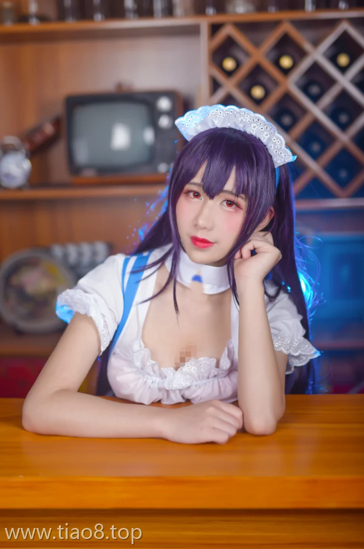 美图欣赏丨Coser九曲Jean:NO.12-女仆学姐 [34P-122MB]