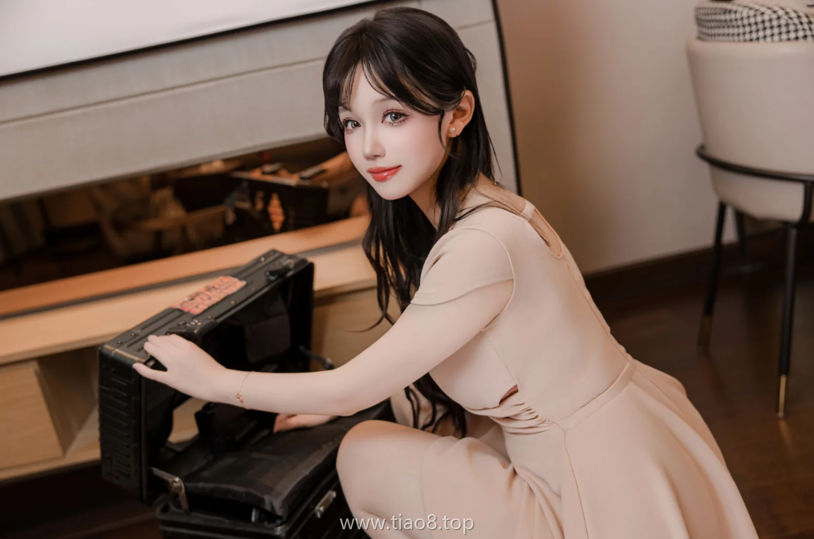 美图欣赏丨Coser雪晴嘟嘟Astra:NO.90-洗浴店 [86P1V-1.49GB]
