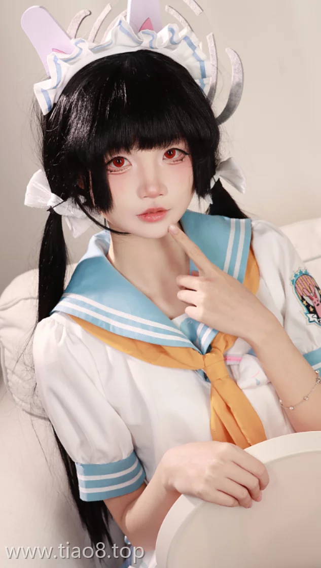 美图欣赏丨Coser五更百鬼:NO.050-JK女仆[15P-290MB]