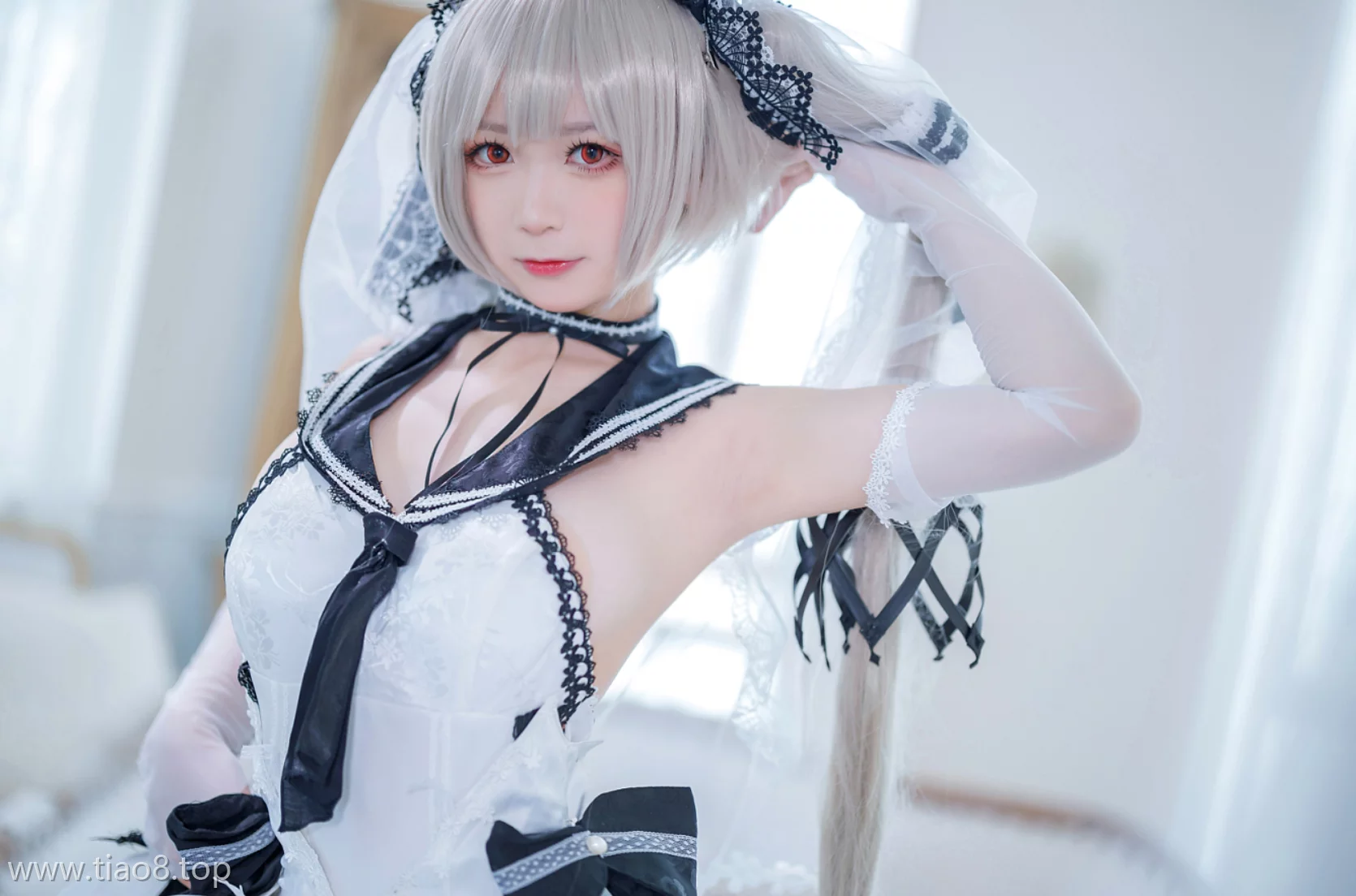 美图欣赏丨Coser樱落Selena(樱落酱w):NO.037-碧蓝航线 可畏礼服[20P-208.3M]
