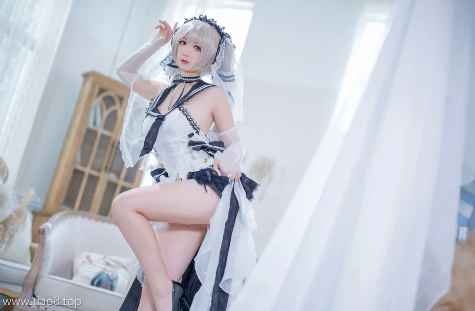 美图欣赏丨Coser樱落Selena(樱落酱w):NO.037-碧蓝航线 可畏礼服[20P-208.3M]