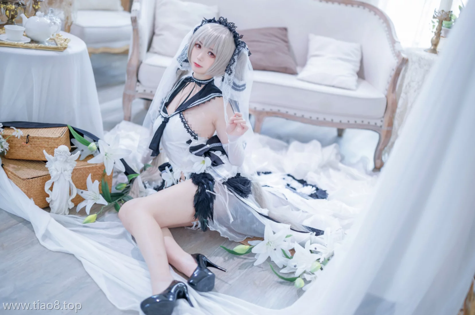 美图欣赏丨Coser樱落Selena(樱落酱w):NO.037-碧蓝航线 可畏礼服[20P-208.3M]