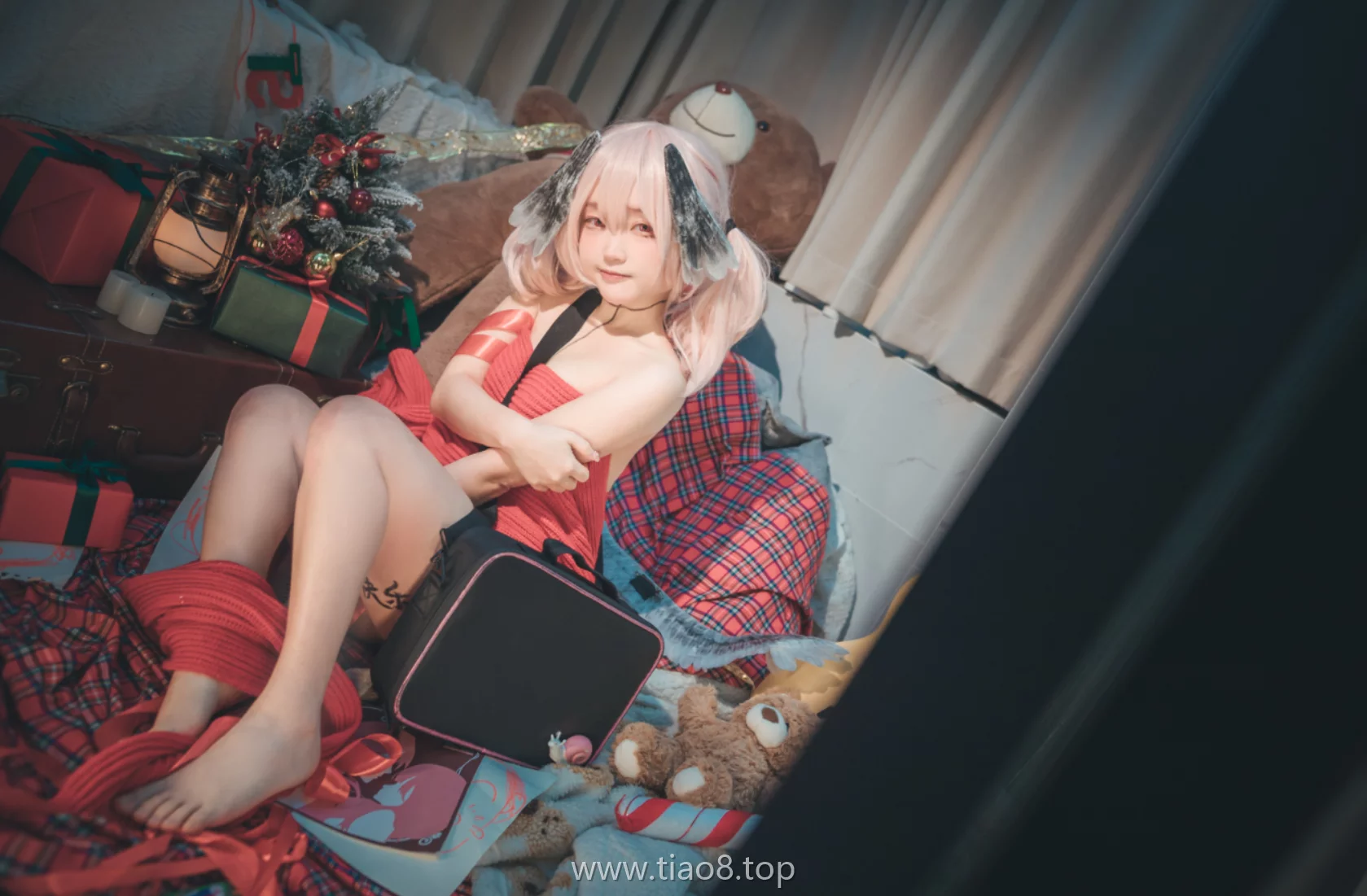 美图欣赏丨Coser神沢永莉:NO.0-29-请签收小春的礼物[90P-2V-2.76G]