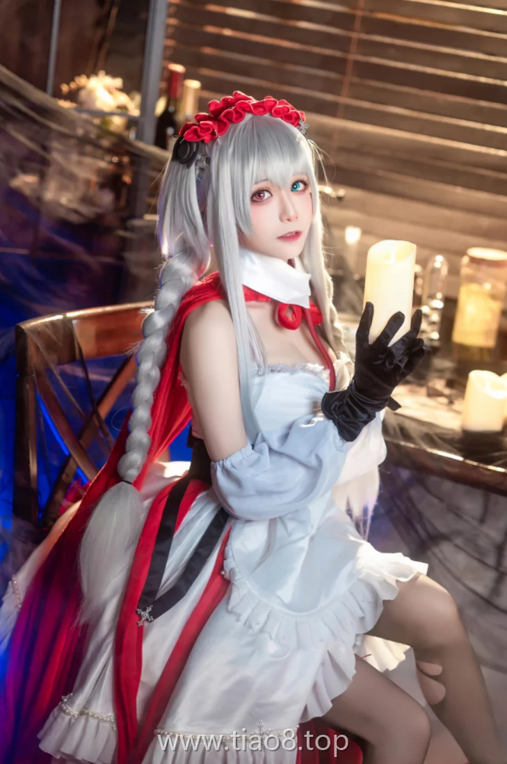 美图欣赏丨Coser_Tomoyo酱:NO.039-碧蓝航线 埃尔宾小红帽[30P-172MB]
